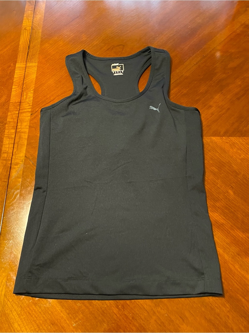 PUMA Women’s Black Racerback Tank Top